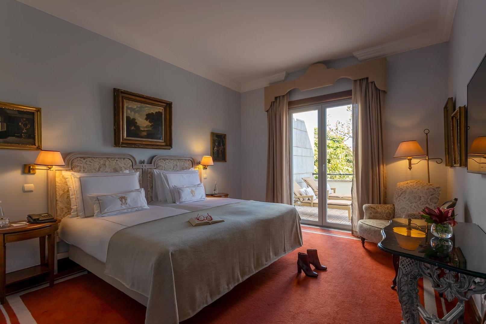 Pestana Palace Lisboa Hotel & National Monument - The Leading Hotels Of The World Esterno foto A room at the Hotel